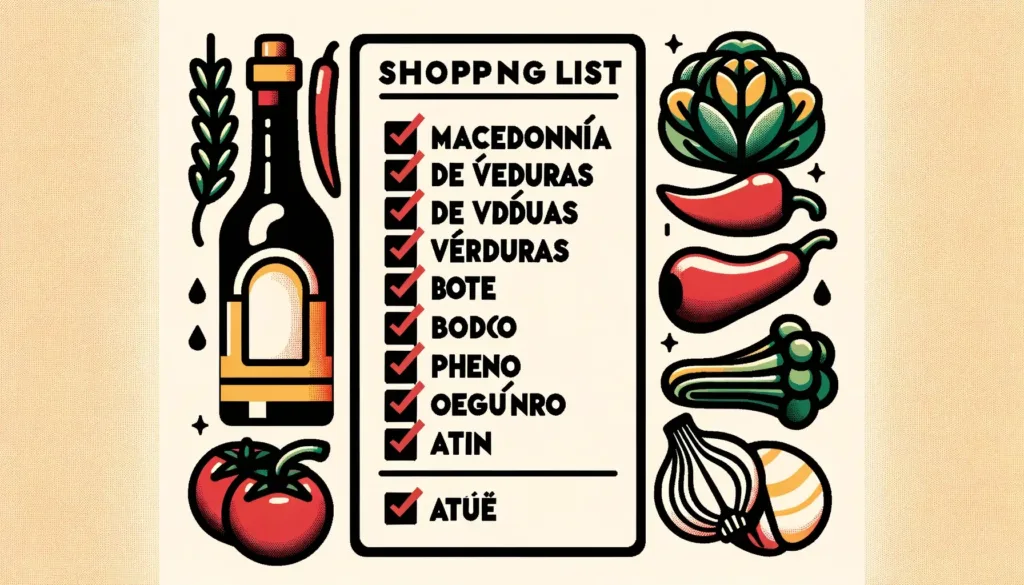como preparar macedonia de verduras de bote