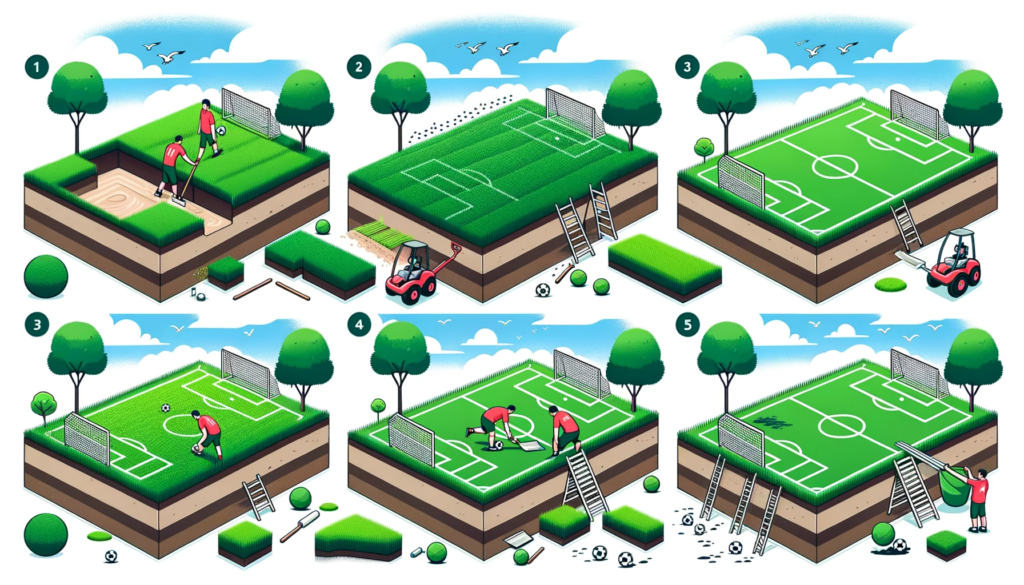 Cómo Hacer un Campo de Fútbol de Césped Natural